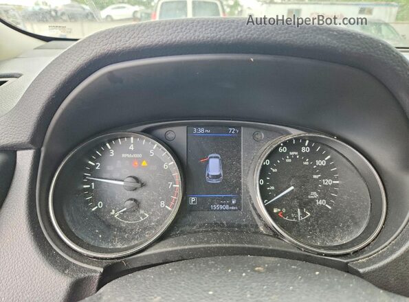 KNMAT2MV3JP565977 2018 NISSAN ROGUE Gray ხელსაწყოთა პანელის ხედი