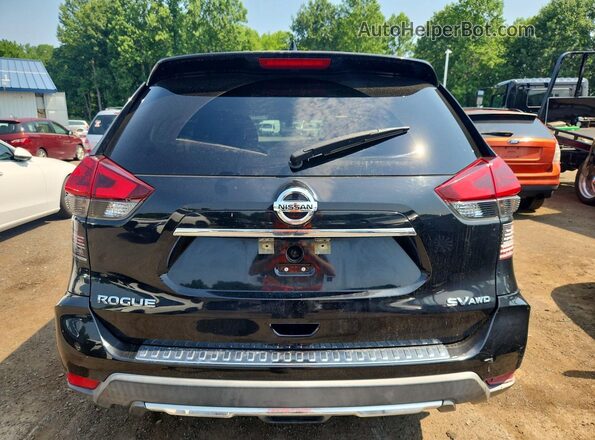 KNMAT2MV3JP615549 2018 NISSAN ROGUE Black Vista trasera