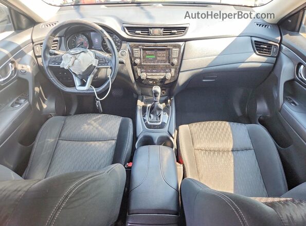 KNMAT2MV3JP615549 2018 NISSAN ROGUE Black Vista del salpicadero