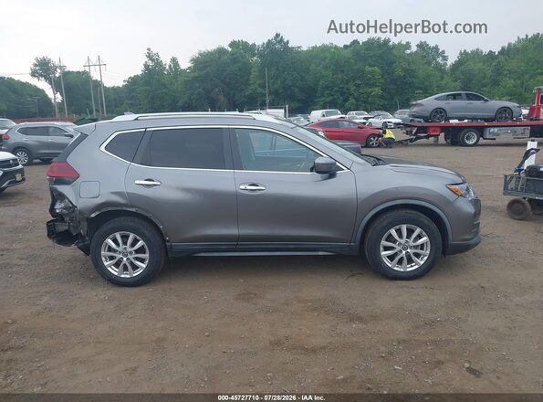 KNMAT2MV3KP503397 2019 NISSAN ROGUE Gray Widok wnętrza z tyłu