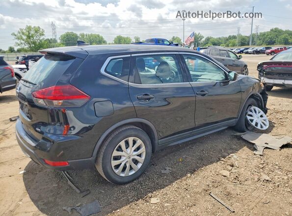 KNMAT2MV3KP530454 2019 NISSAN ROGUE Черный Задняя правая четверть