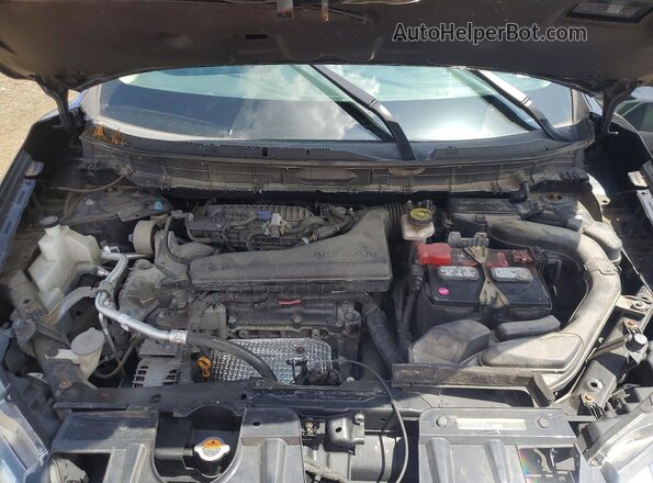 KNMAT2MV3KP530454 2019 NISSAN ROGUE Черный Вид подкапотного пространства