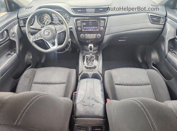 KNMAT2MV3LP521979 2020 NISSAN ROGUE Silver წინა პანელის ხედი