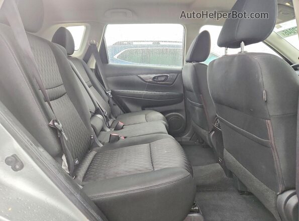 KNMAT2MV3LP521979 2020 NISSAN ROGUE Silver უკანა სავარძლების ხედი