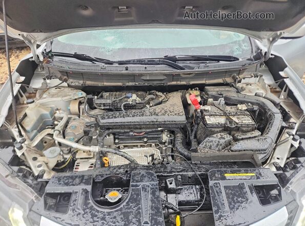 KNMAT2MV3LP521979 2020 NISSAN ROGUE Silver უკანა სალონის ხედი