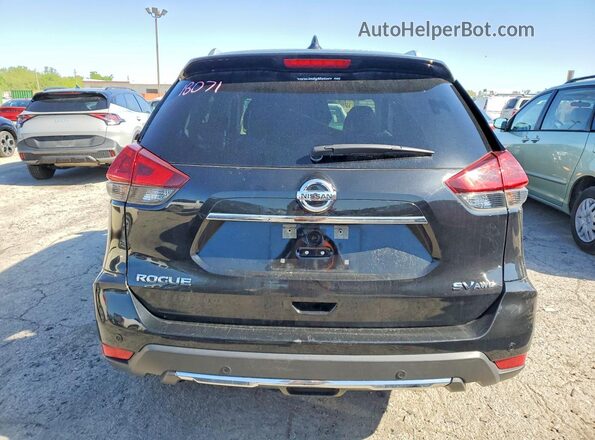 KNMAT2MV3LP532707 2020 NISSAN ROGUE Black Rear view