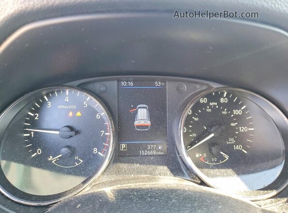 KNMAT2MV3LP532707 2020 NISSAN ROGUE Black Instrument cluster view