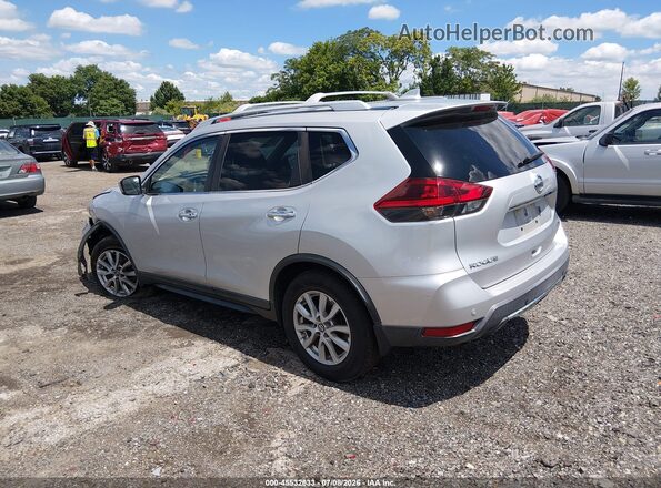 KNMAT2MV3LP538412 2020 NISSAN ROGUE Silver Задня ліва чверть