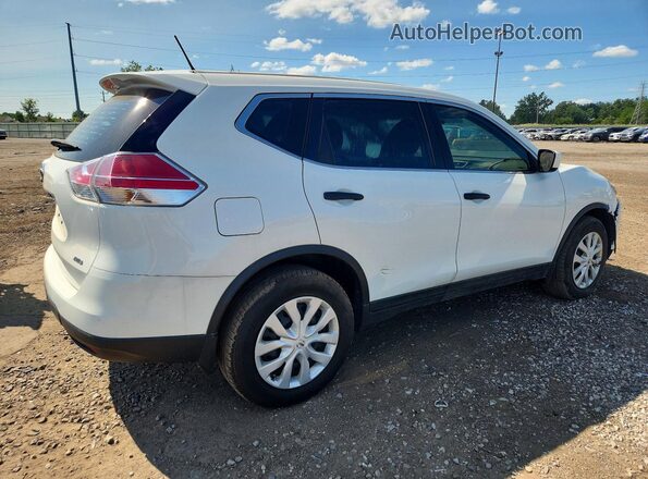 KNMAT2MV4GP593960 2016 NISSAN ROGUE White Задня права чверть