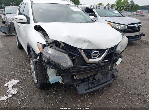 KNMAT2MV4GP594252 2016 NISSAN ROGUE White Vista frontal