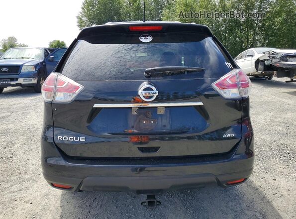 KNMAT2MV4GP594347 2016 NISSAN ROGUE Black Vista trasera