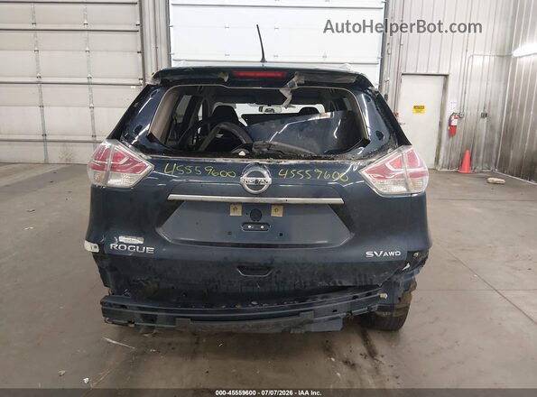 KNMAT2MV4GP602818 2016 NISSAN ROGUE Navy 