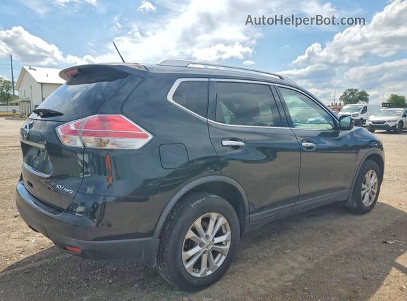 KNMAT2MV4GP622566 2016 NISSAN ROGUE Black Rear right