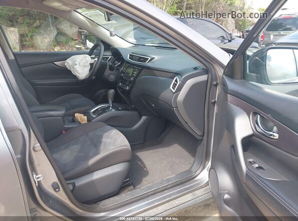KNMAT2MV4GP642025 2016 NISSAN ROGUE Gray Vista interior delantera