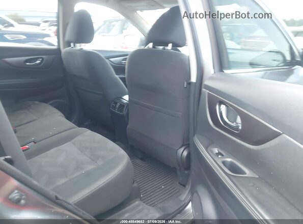 KNMAT2MV4GP651629 2016 NISSAN ROGUE Gray Widok naklejki z numerem VIN