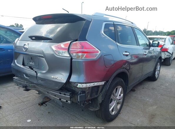 KNMAT2MV4GP651629 2016 NISSAN ROGUE Gray Tył prawy