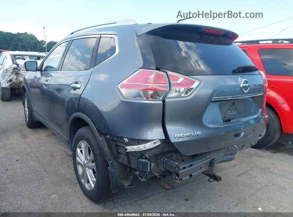 KNMAT2MV4GP651629 2016 NISSAN ROGUE Gray Tył lewy