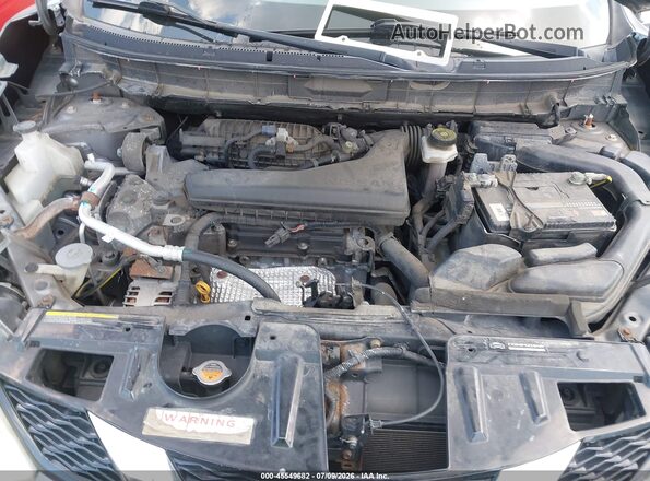 KNMAT2MV4GP651629 2016 NISSAN ROGUE Gray Widok z tyłu
