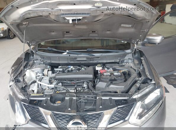 KNMAT2MV4GP689913 2016 NISSAN ROGUE Gray Հետևի տեսք