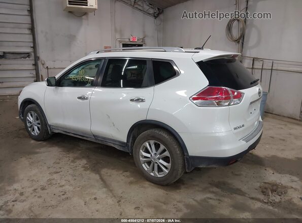 KNMAT2MV4GP694478 2016 NISSAN ROGUE White უკანა მარცხენა
