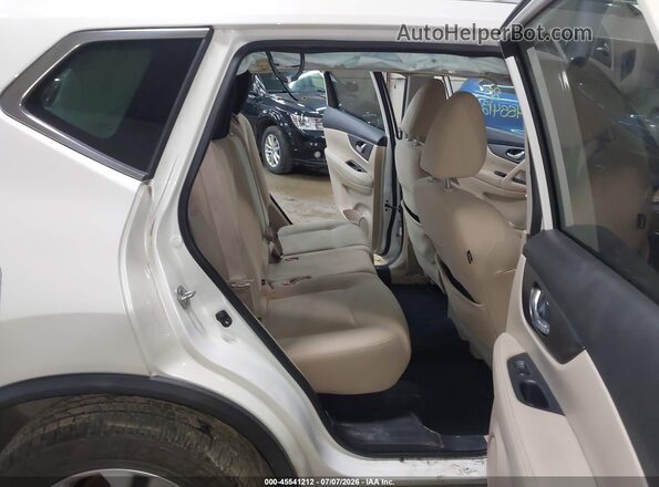 KNMAT2MV4GP694478 2016 NISSAN ROGUE White VIN კოდის სტიკერის ხედი