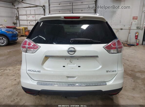 KNMAT2MV4GP694478 2016 NISSAN ROGUE White 