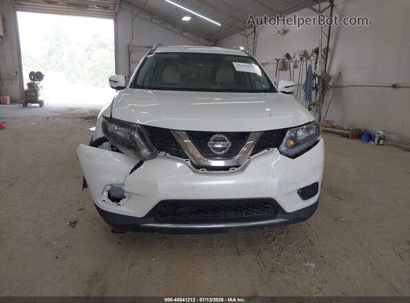 KNMAT2MV4GP694478 2016 NISSAN ROGUE White ხელსაწყოთა პანელის ხედი