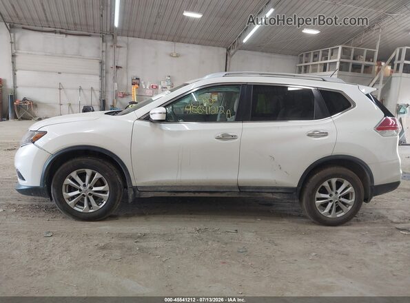 KNMAT2MV4GP694478 2016 NISSAN ROGUE White სალონის 360-გრადუსიანი ხედი
