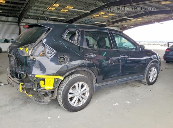 KNMAT2MV4GP698109 2016 NISSAN ROGUE Black Trasero derecho