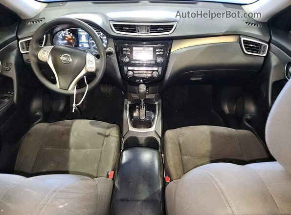 KNMAT2MV4GP708315 2016 NISSAN ROGUE Черный Вид панели приборов