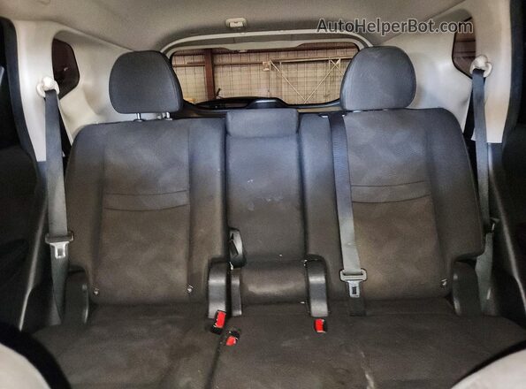 KNMAT2MV4GP708315 2016 NISSAN ROGUE Черный Вид задних сидений