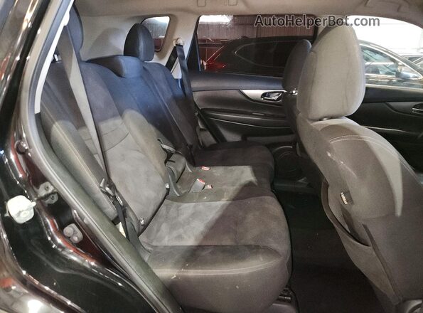 KNMAT2MV4GP708315 2016 NISSAN ROGUE Черный Вид задней части салона