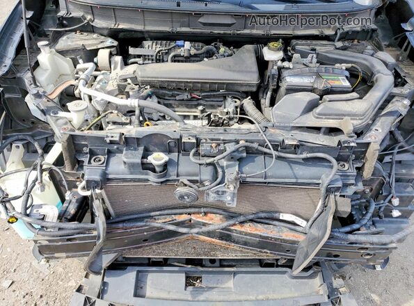 KNMAT2MV4GP716947 2016 NISSAN ROGUE Black Engine compartment view