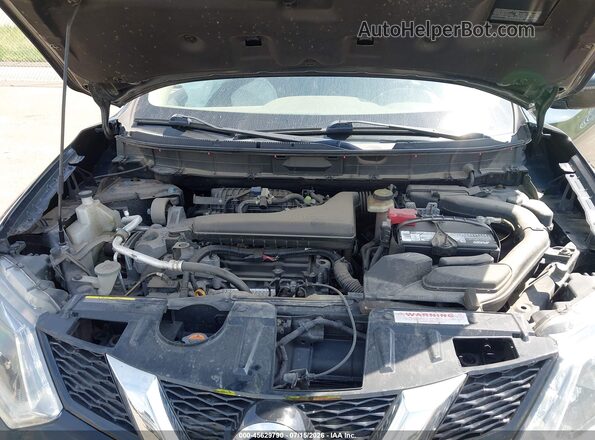 KNMAT2MV4GP734610 2016 NISSAN ROGUE Black Widok z tyłu