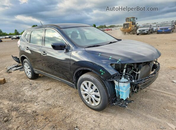 KNMAT2MV4GP737281 2016 NISSAN ROGUE Black Առջևի աջ