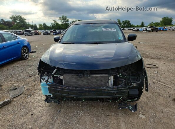 KNMAT2MV4GP737281 2016 NISSAN ROGUE Black Դիմացի տեսք