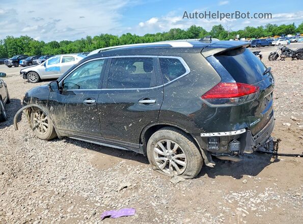 KNMAT2MV4HP504874 2017 NISSAN ROGUE Brown უკანა მარცხენა