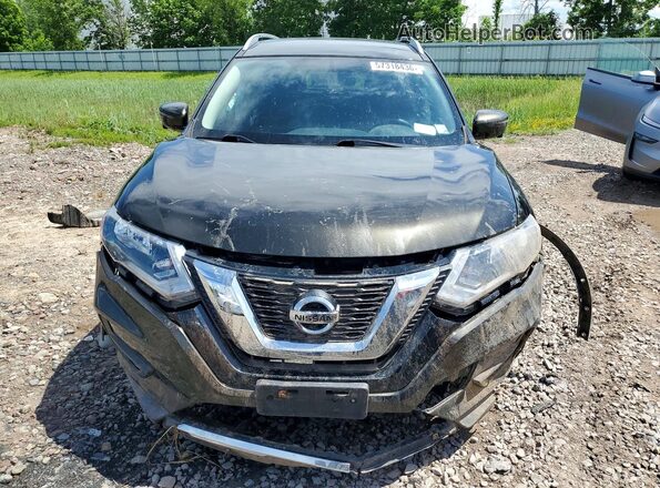 KNMAT2MV4HP504874 2017 NISSAN ROGUE Brown წინა ხედი
