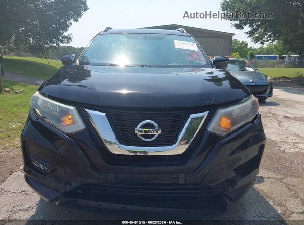 KNMAT2MV4HP519245 2017 NISSAN ROGUE Black Вид щитка приладів
