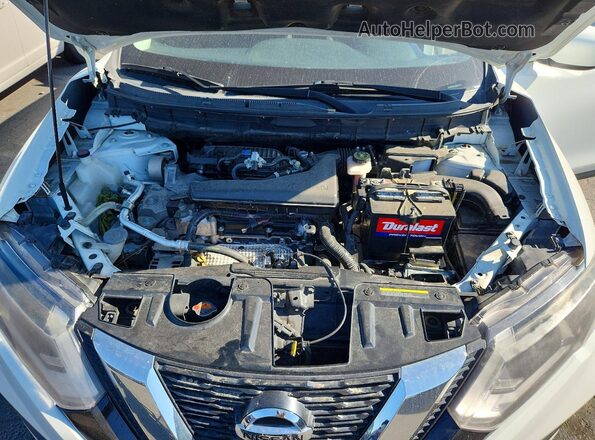 KNMAT2MV4HP523733 2017 NISSAN ROGUE White Вид підкапотного простору