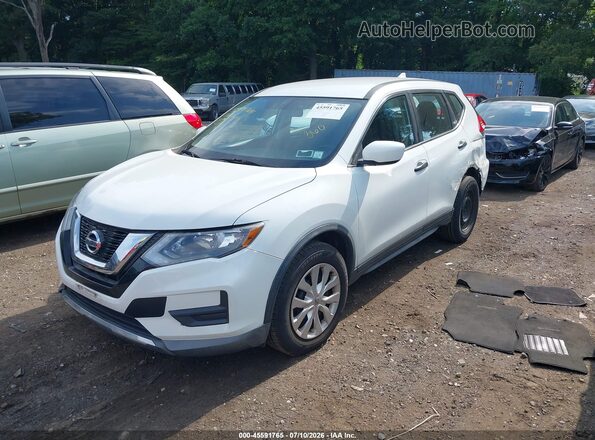 KNMAT2MV4HP549619 2017 NISSAN ROGUE White Przód lewy