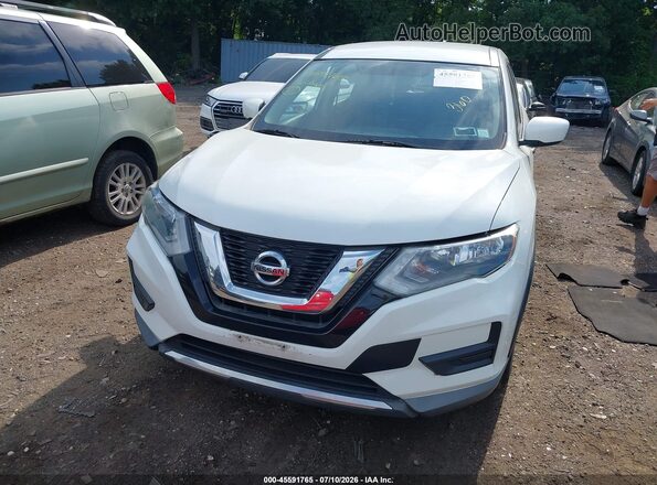 KNMAT2MV4HP549619 2017 NISSAN ROGUE White Widok zestawu wskaźników