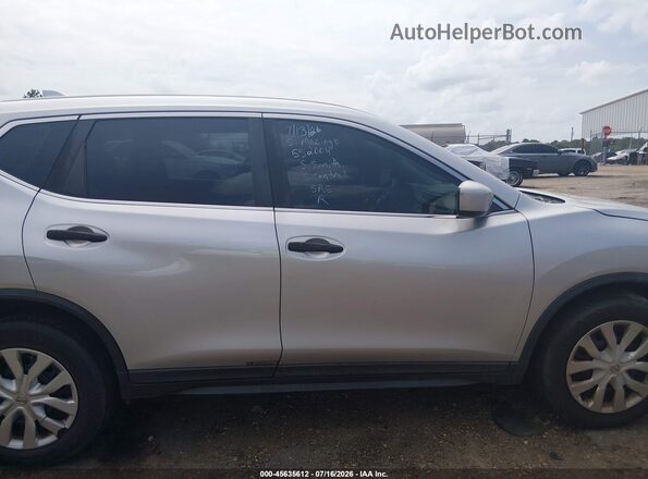 KNMAT2MV4HP552004 2017 NISSAN ROGUE Silver Widok zestawu wskaźników