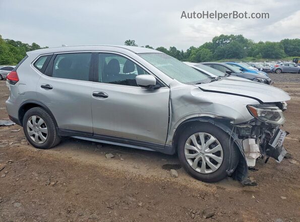 KNMAT2MV4HP562113 2017 NISSAN ROGUE Silver Передня права чверть