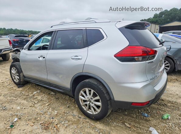 KNMAT2MV4HP587285 2017 NISSAN ROGUE Серебряный Задняя левая четверть