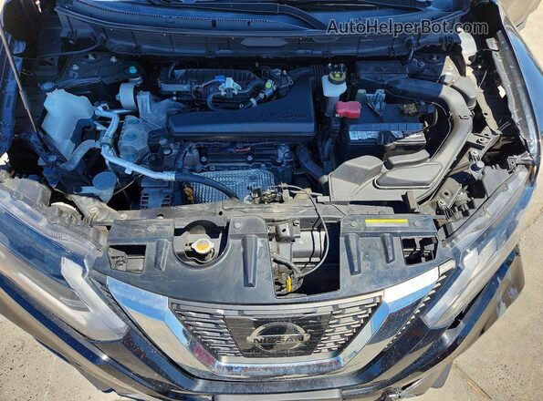 KNMAT2MV4HP594429 2017 NISSAN ROGUE Black Սալոնի հետևի տեսք
