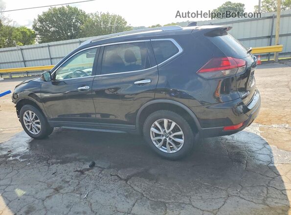 KNMAT2MV4JP505626 2018 NISSAN ROGUE Black უკანა მარცხენა