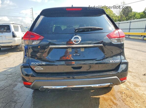 KNMAT2MV4JP505626 2018 NISSAN ROGUE Black უკანა ხედი