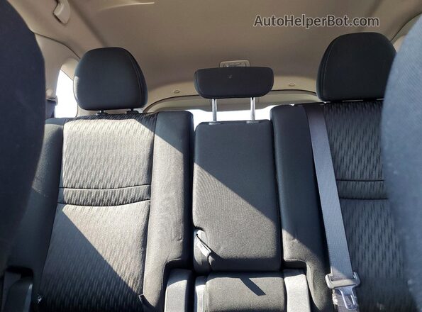 KNMAT2MV4JP505626 2018 NISSAN ROGUE Black უკანა სავარძლების ხედი