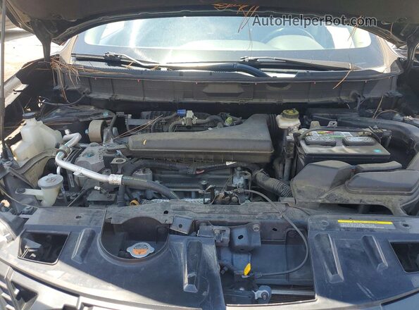 KNMAT2MV4JP510969 2018 NISSAN ROGUE Black Սալոնի հետևի տեսք